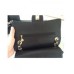 BOLSA CHANEL CLASSIC FLAP 2.55 PRETA COURO LEGITIMO