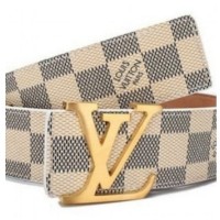 Cinto Louis Vuitton Masculino Damier Ébène