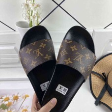 SANDALIA LOUIS VUITTON COURO 