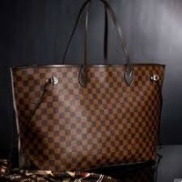 BOLSA LOUIS VUITTON NEVERFULL D. EBENE