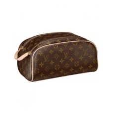NECESSAIRE LOUIS VUITTON TOILETRY POUCH MONOGRAM COURO LEGITIMO