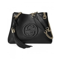 BOLSA GUCCI SOHO LEATHER SHOULDER BAG