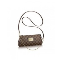 BOLSA LOUIS VUITTON EVA CLUTCH DAMIER EBENE