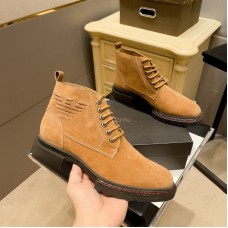 BOTA ARMANI COURO