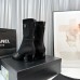 BOTA CHANEL CANO CURTO