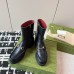 BOTA GUCCI  COURO