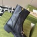 BOTA GUCCI  COURO