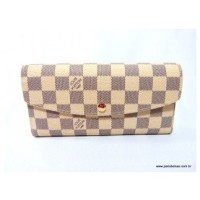 CARTEIRA LOUIS VUITTON DAMIER AZUR EMILIE