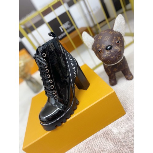 Bota Louis Vuitton Ankle Boot Preta