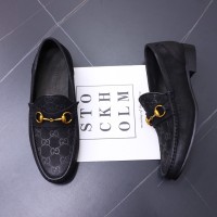 MOCASSIM GUCCI JORDAAN COURO