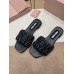 CHINELO SLIDE MIU MIU