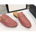 SLIPPER COURO PRINCETOWN GUCCI 