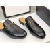 SLIPPER COURO PRINCETOWN GUCCI 