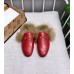 SLIPPER PRINCETOWN GUCCI PELUCIA