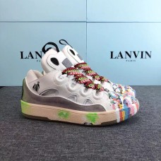 TENIS LANVIM CURB EM COURO